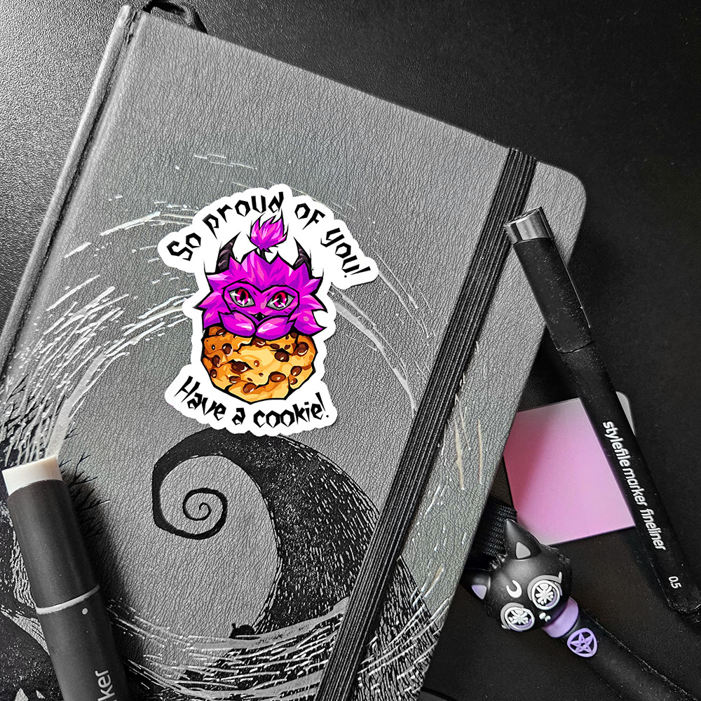 Attitude Hair Dye - So Proud of you! - Proud Attidood Ensemble d'autocollants - 1 sticker -